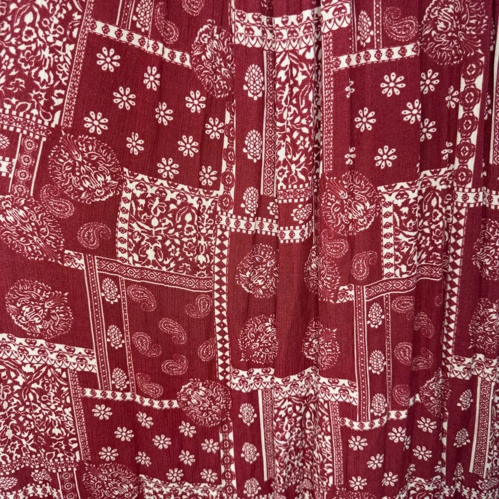 Natural Life Red Bandana Hadley Dress Size S‎ - Picture 5 of 11